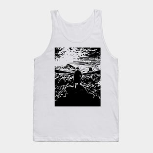 Caspar David Friedrich | Wanderer above the sea of fog Tank Top